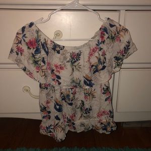 American Eagle off the shoulder top